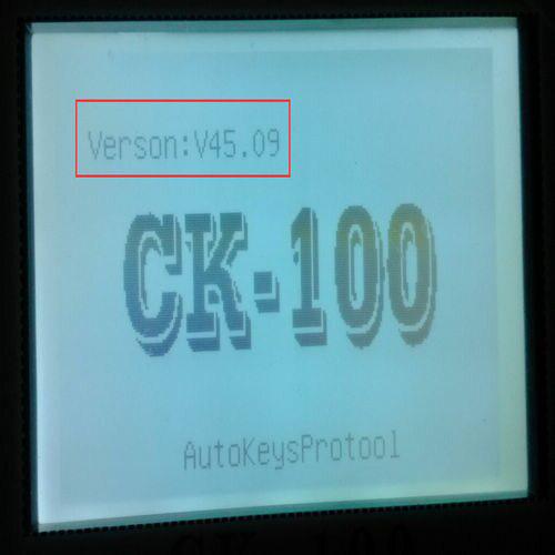 V45.09 CK-100 CK100 Auto Key Programmer Support Till 2014.09
