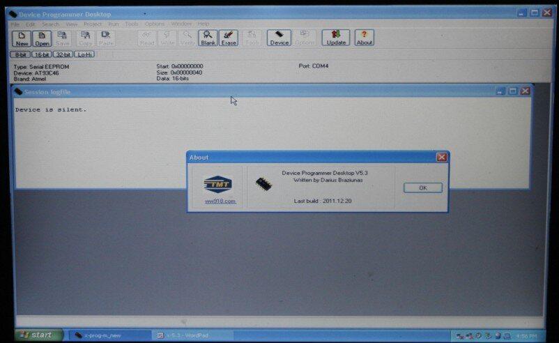 El software xprog - M v5.3 muestra 2