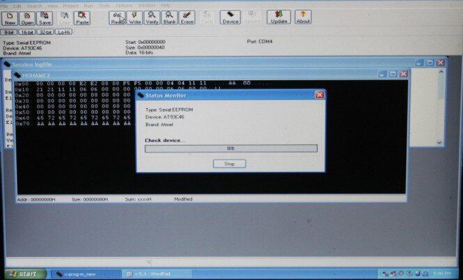 El software xprog - M v5.3 muestra 3