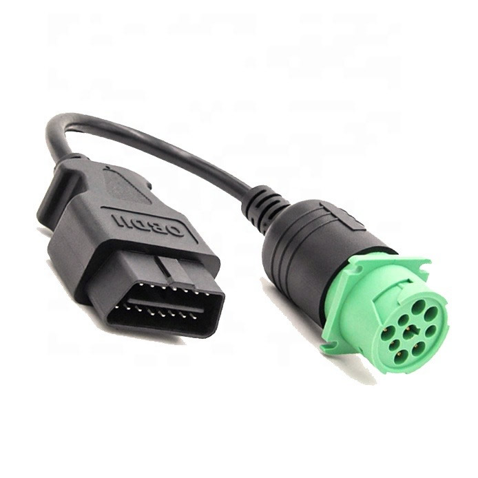 Cable obd2 de 9 a 16 Pines en el conector Cummings j1939 - 9pin