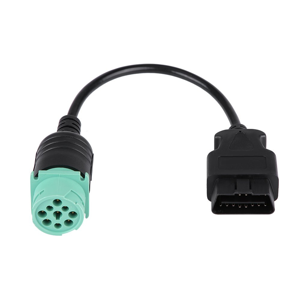 J1939-9PIN connector 9Pin to 16pin OBD2 Cable for cummins