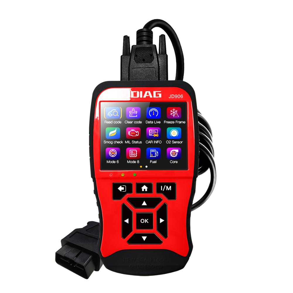 Jdiag jd906 original lector de código profesional automotriz herramienta de diagnóstico automotriz obd2 escáner diagnóstico automotriz