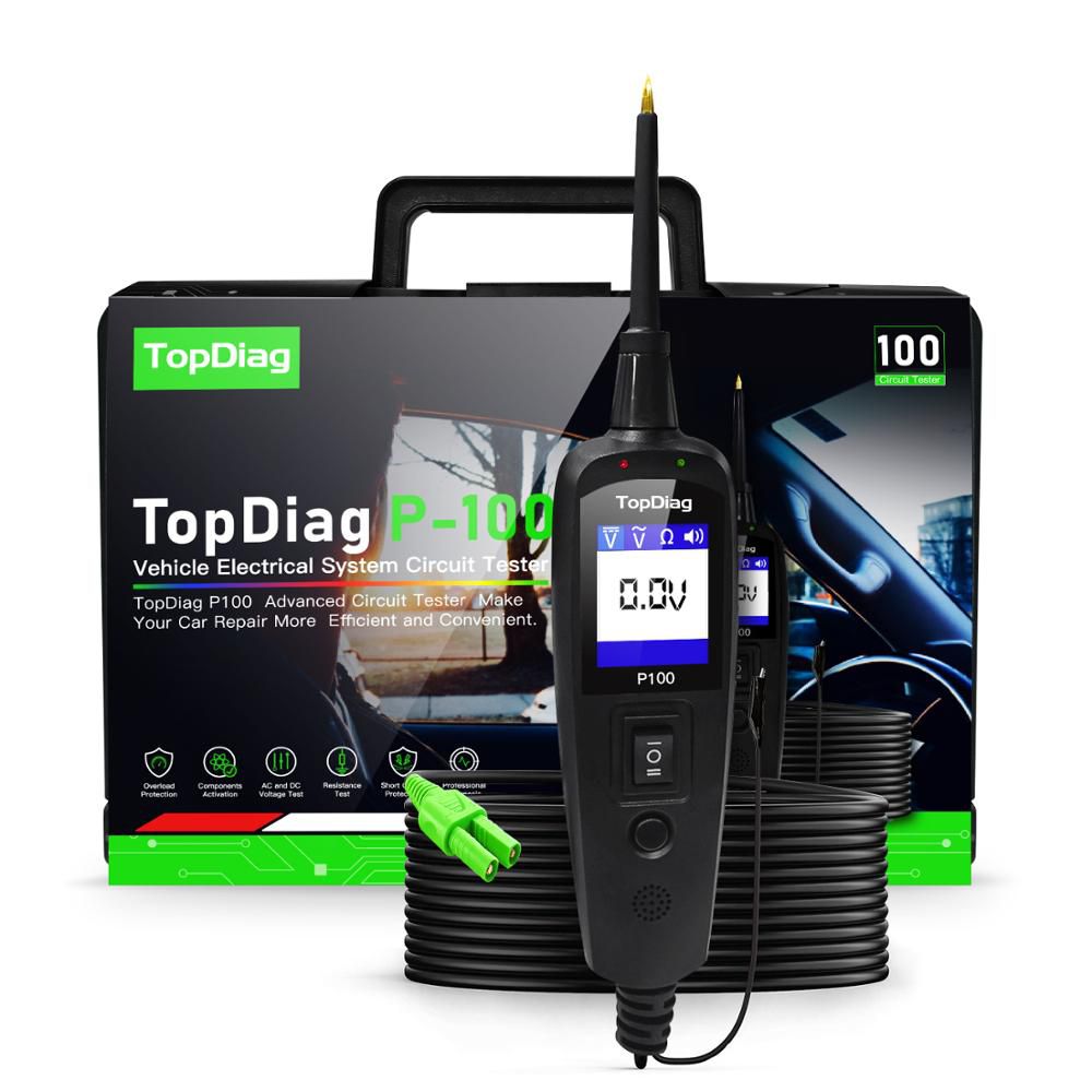 Jdiag Power pro p100 nueva generación de probadores de sistemas de circuitos automotrices y de camiones