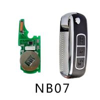 La clave de control remoto KD - nb07 está disponible para el programador de clave de control remoto kd900 / kd900 + / urg200 para Peugeot / Citroën / Buick / honda / Renault / Opel 5 piezas / lote