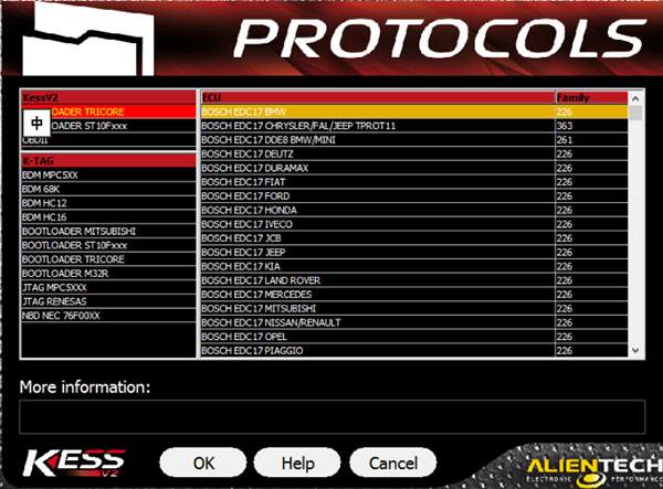 Versión kess v5.017 de la UE 