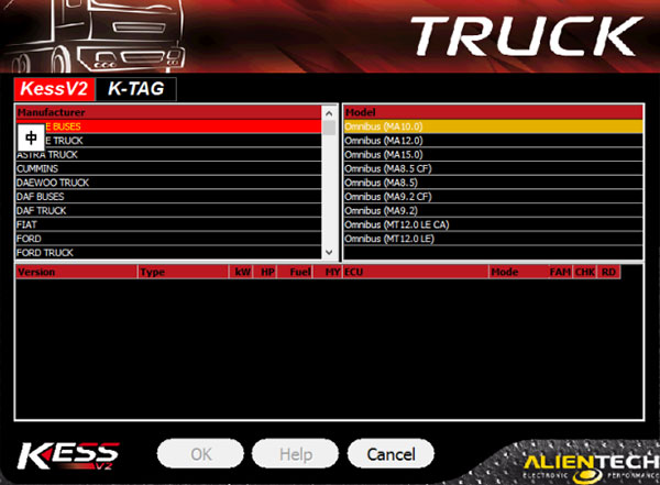 Kess V5.017 EU 버전