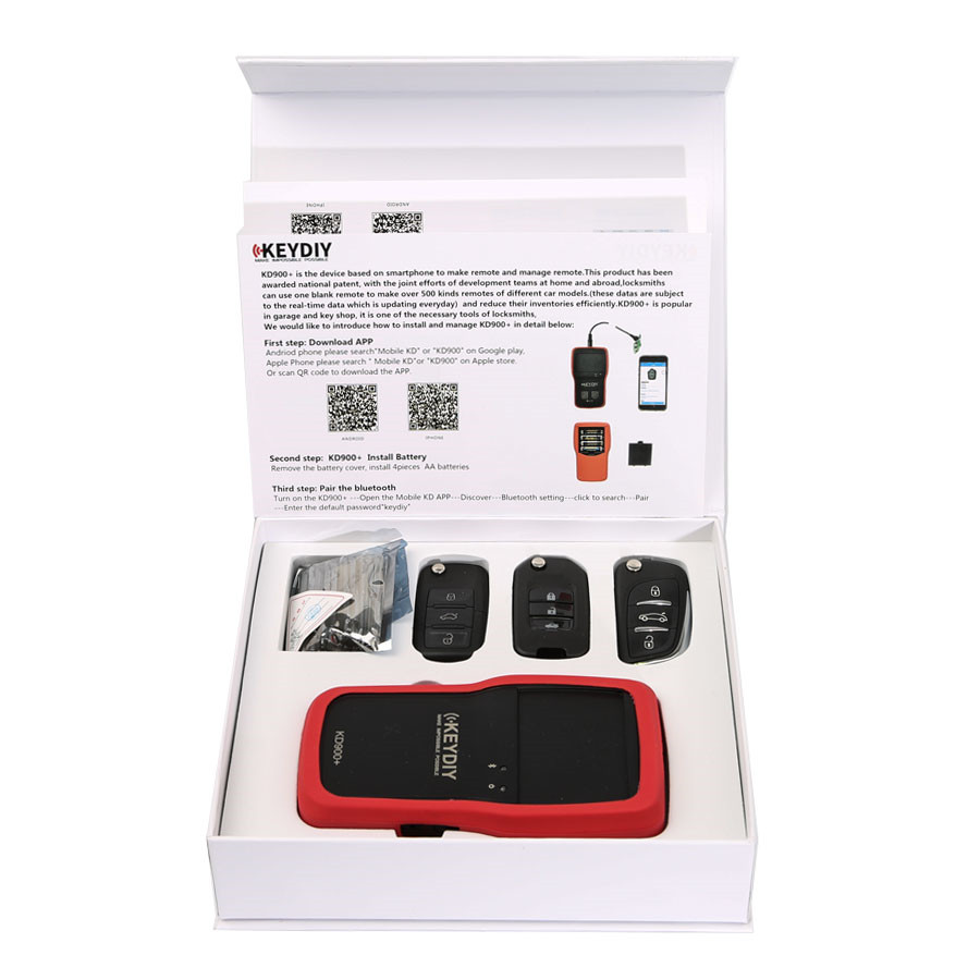 Keydiy kd900 + Mobile Remote Key Generator original es la mejor herramienta para el control remoto