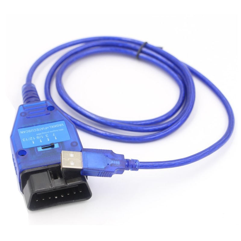 Ft232rl ftdi ft232rq chip car od2 cable de diagnóstico para el interruptor de 4 vías de la herramienta de diagnóstico de fallas ECU del automóvil Fiat KKL USB