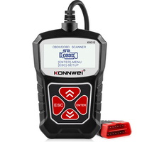 Konnwei kw310 obd2 escáneres OBD automáticos 2 herramientas de diagnóstico de escáneres automotrices herramientas automotrices escáneres automotrices ruso PK elm327