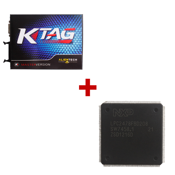 Ktag K - TAG ECU herramienta de programación + chip de mantenimiento