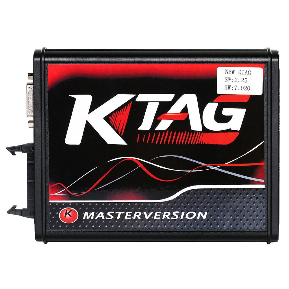 V2.25 KTAG EU Online Version Firmware V7.020 K-TAG Master with Red PCB No Tokens Limitation