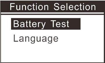 Medidor de prueba de batería kzyee ks20