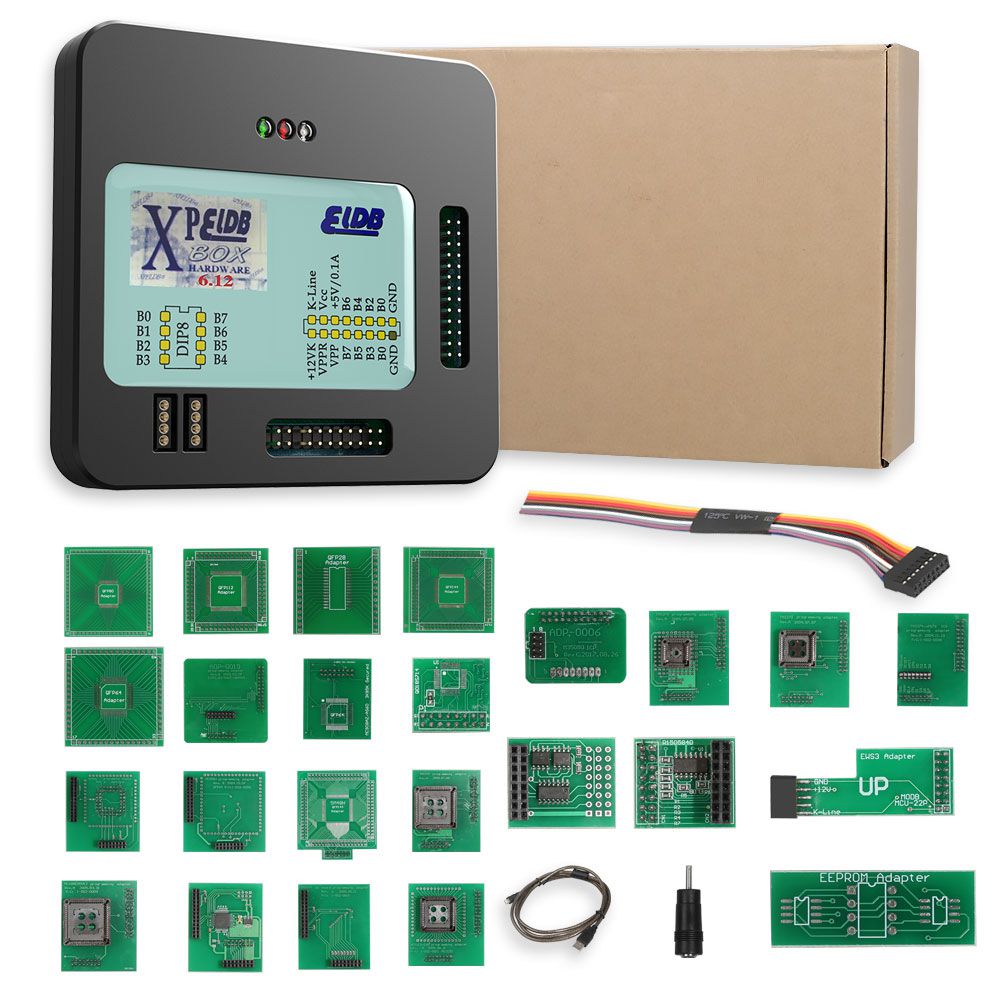 La última versión del programador xprog v6.12 xprog - M ecu, con perro cifrado USB