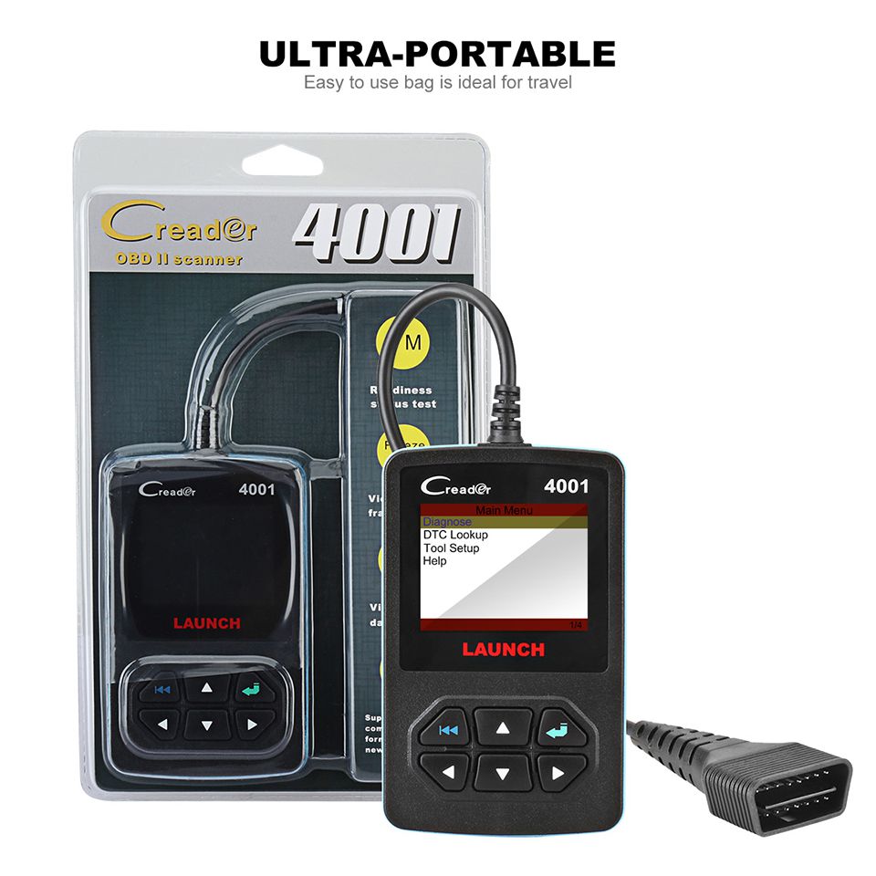 Launch CReader 4001 OBD2 Code Reader Diagnostic Scanner