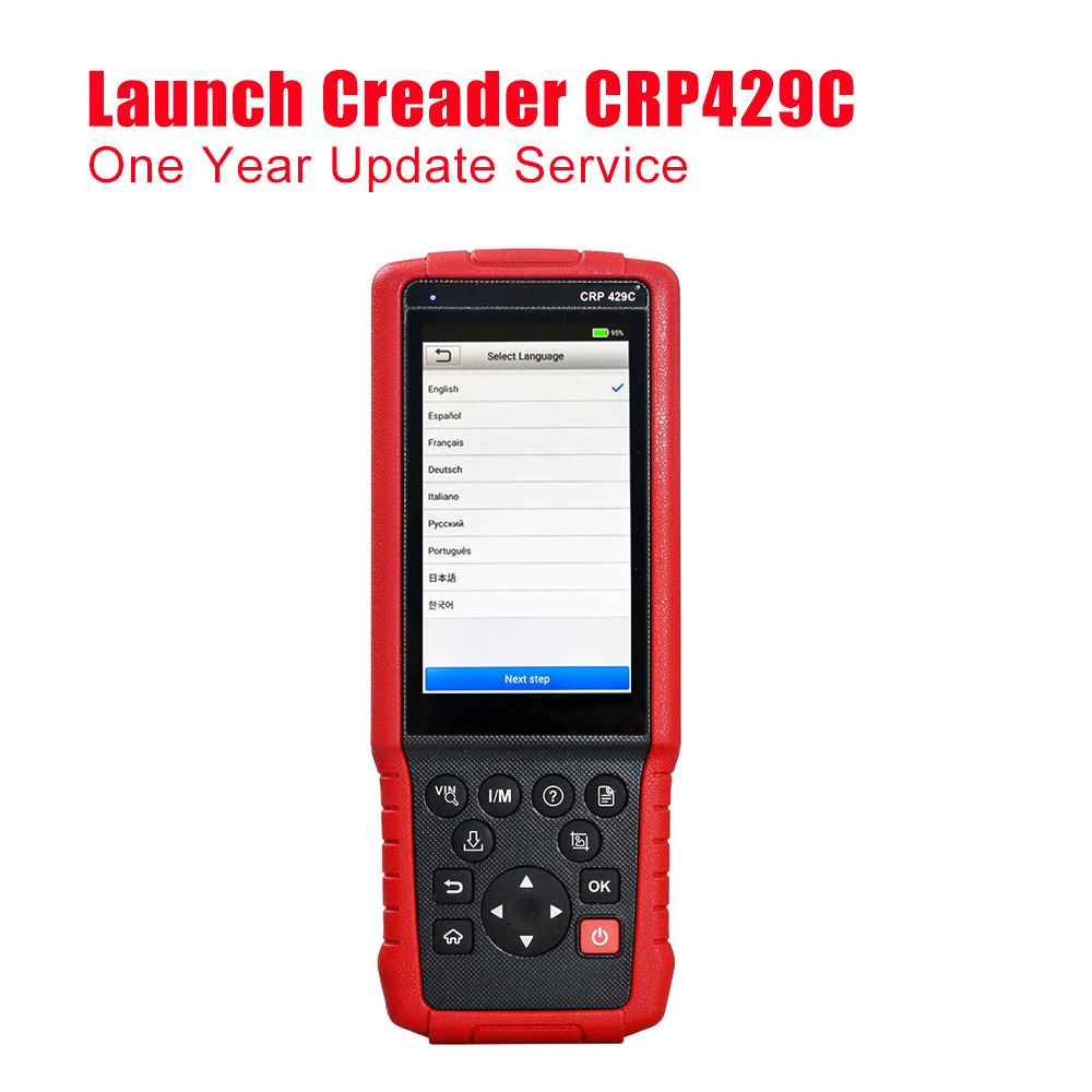 One Year Update Service for Launch Creader CRP429C/ CRP909E