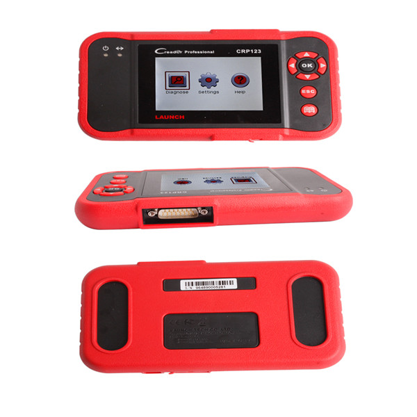 Launch CRP123 Update Online X431 Creader CRP 123 ABS, SRS, Transmission and Engine Code reader creader vii+ OBD2 OBDII scanner