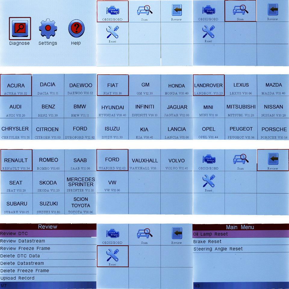 Activar el escáner del lector automático de código creater VIII