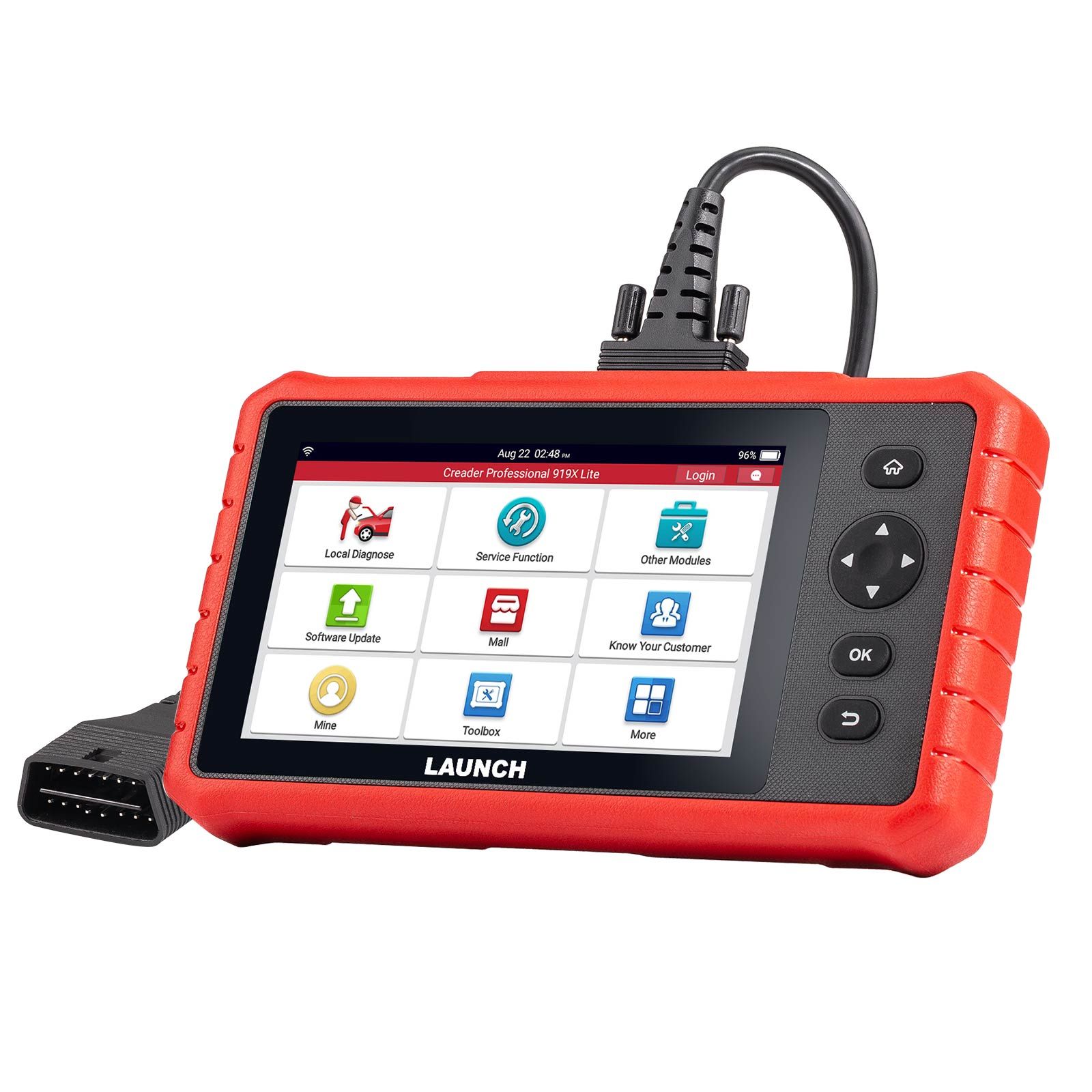 LAUNCH CRP919X Lite Global Version Support 31 Special Functions Full OBD II Functions Automatically Identify VIN Code