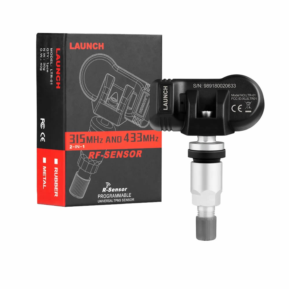 출시 LTR-01 RF 센서 315MHz & 433MHz TPMS 도구 금속 & 고무