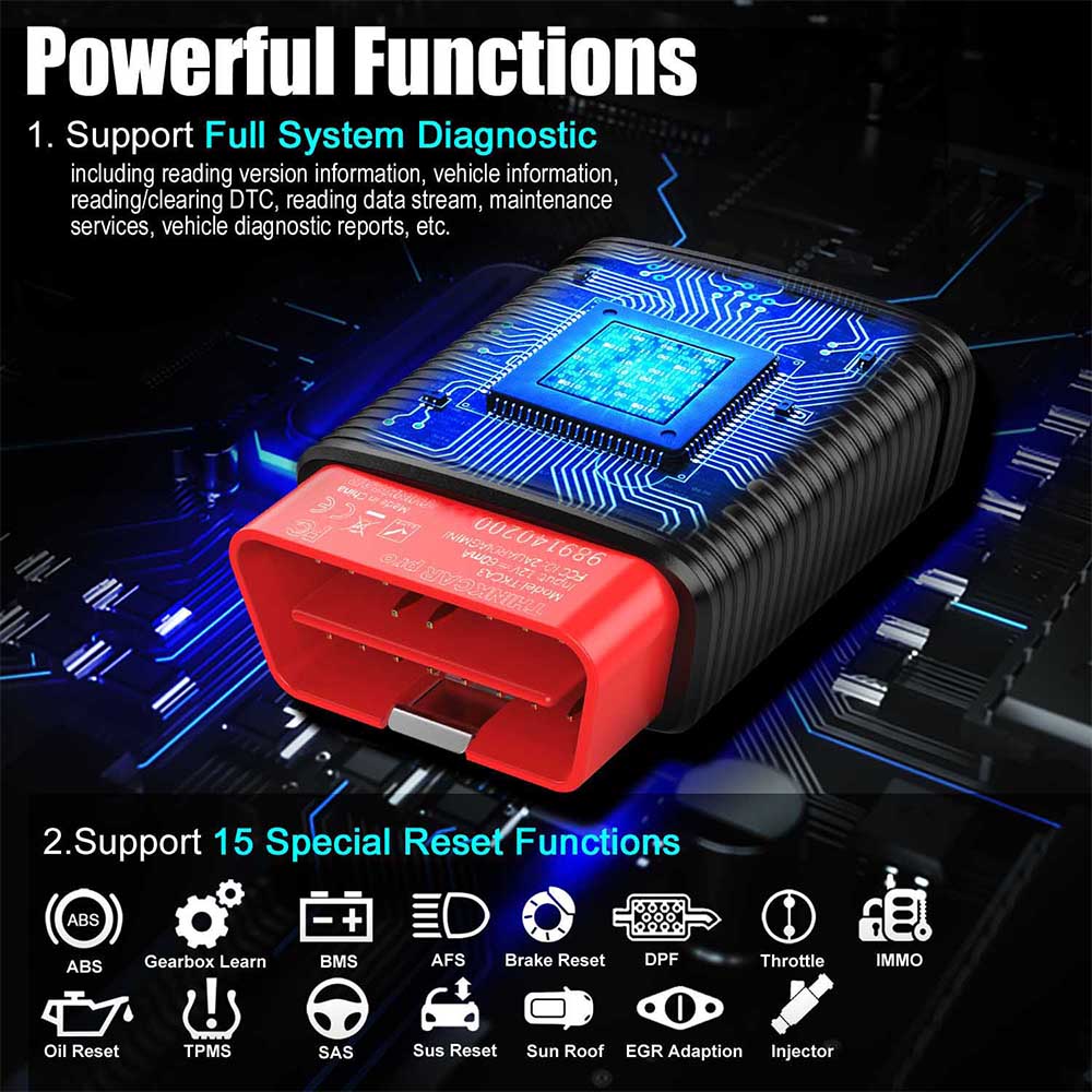  ThinkCar Pro Thinkdiag Mini Bluetooth Full System OBD2 Scanner with One Year All Brands License