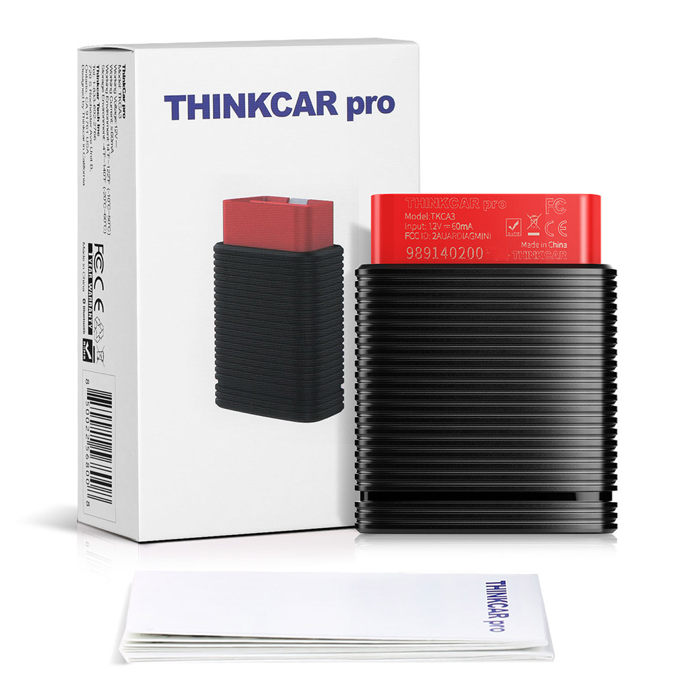 El mini escáner obd2 Bluetooth all System thinkcar pro thinktiag tiene una licencia de marca completa de un año