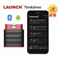 Thinkdriver蓝牙OBD2扫描仪汽车OBD 2 IOS汽车诊断代码读取器OBD安卓扫描仪PK Thinkdiag AP200