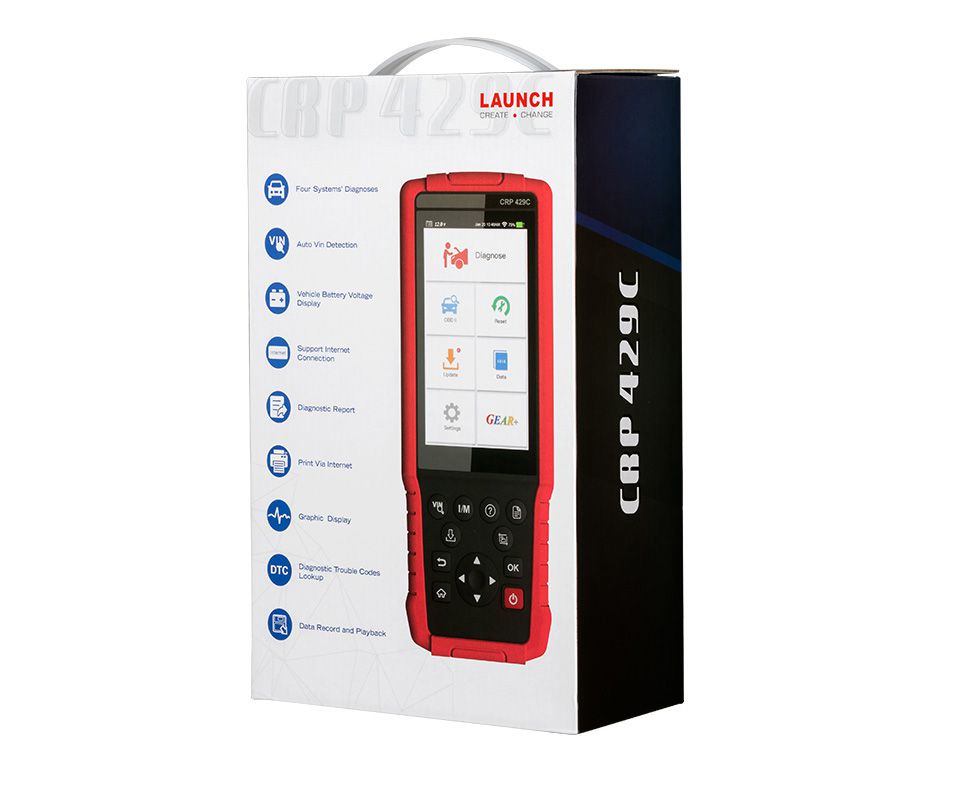 Launch - x431 - CRP - 429c - lector de código - crp129 - (4)