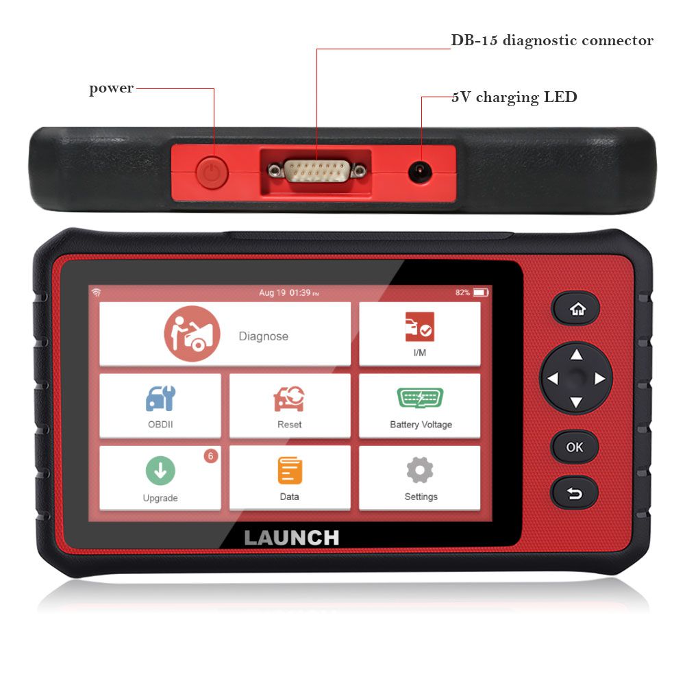 LAUNCH X431 CRP909 All System Auto OBDII Diagnostic Scanner with 15 Special Functions