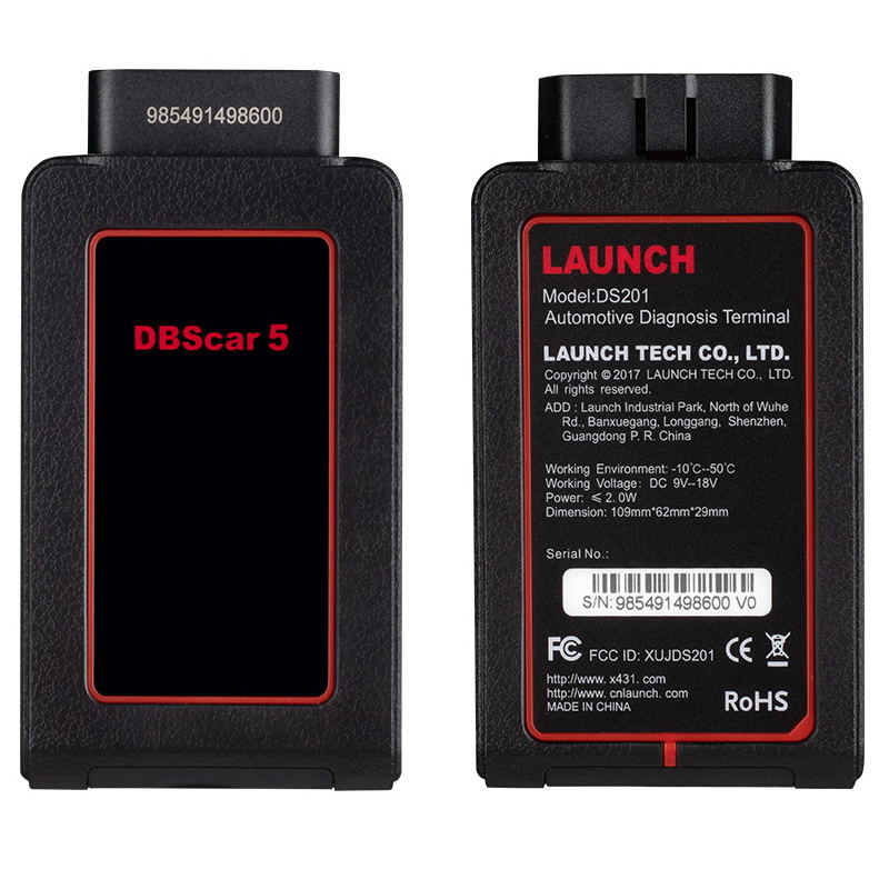 LAUNCH X431 DBScar5 Stecker DBScar5 Vollsystem OBD2 Scanner arbeiten mit X431 V LAUNCH DBScar 5 Adapter