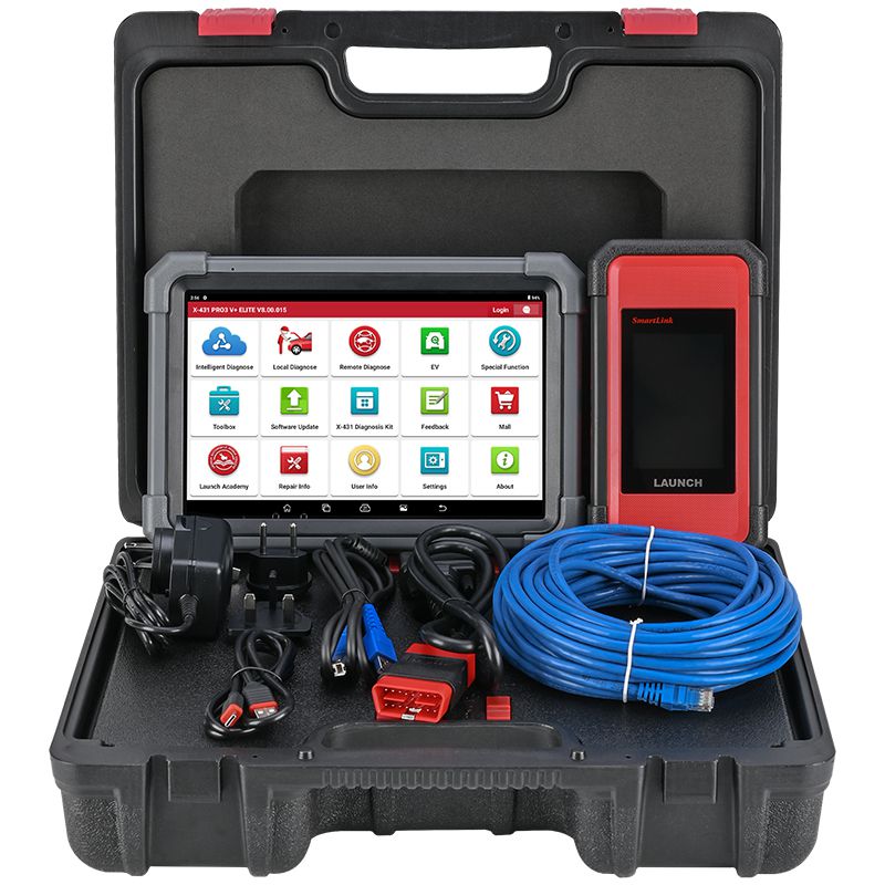 SmartLink 2.0 지원을 가진 X431 PRO3 V+ ELITE 10.1 인치 진단 도구 CAN 2.0, CANFD, DoIP 및 J2534 PRO3S+ ELITE와 동일합니다