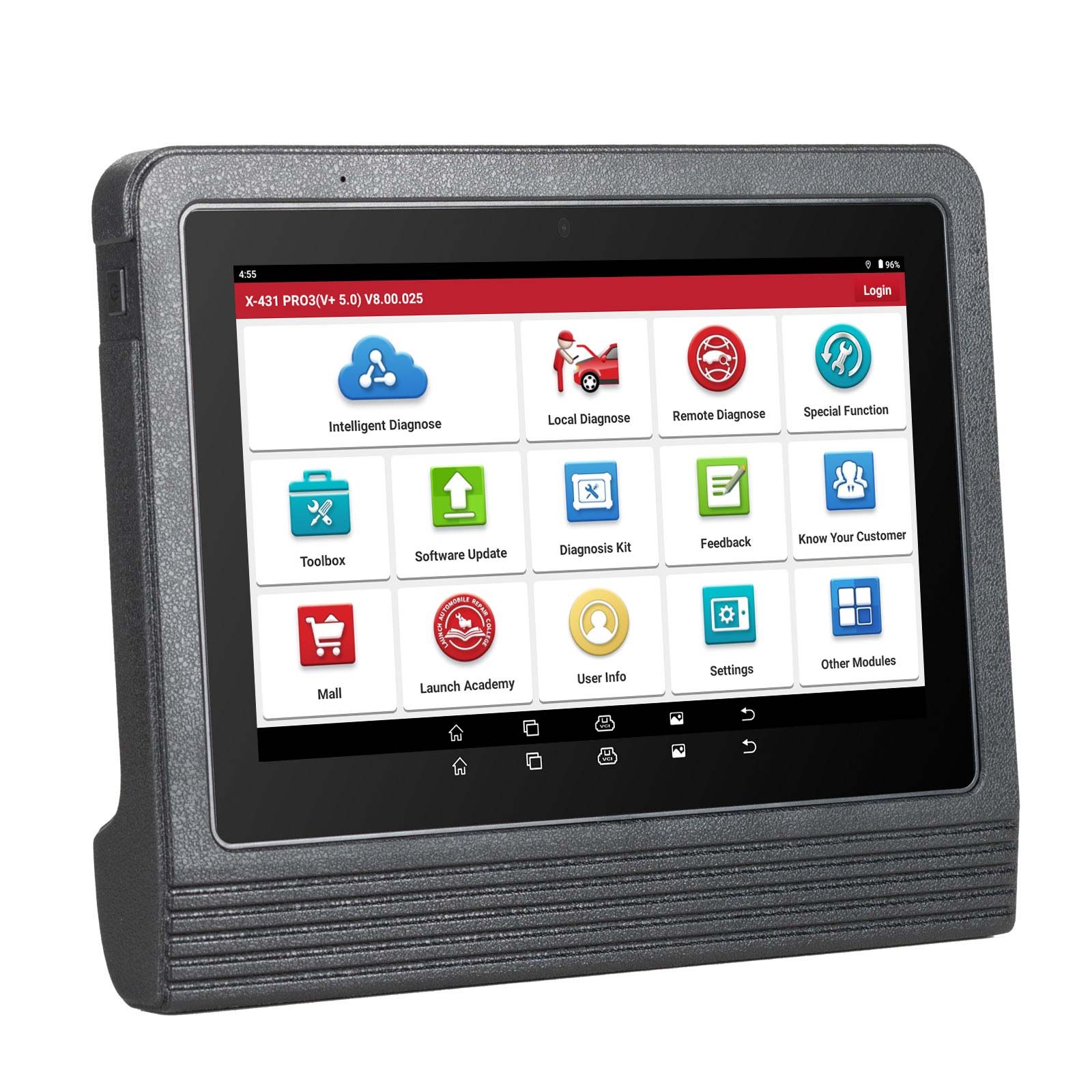 Launch X-431 PRO3(V+ 5.0) Full System Bi-Directional Diagnostic Tool 10.1inch Tablet Topology Mapping 37+ Service,CAN FD