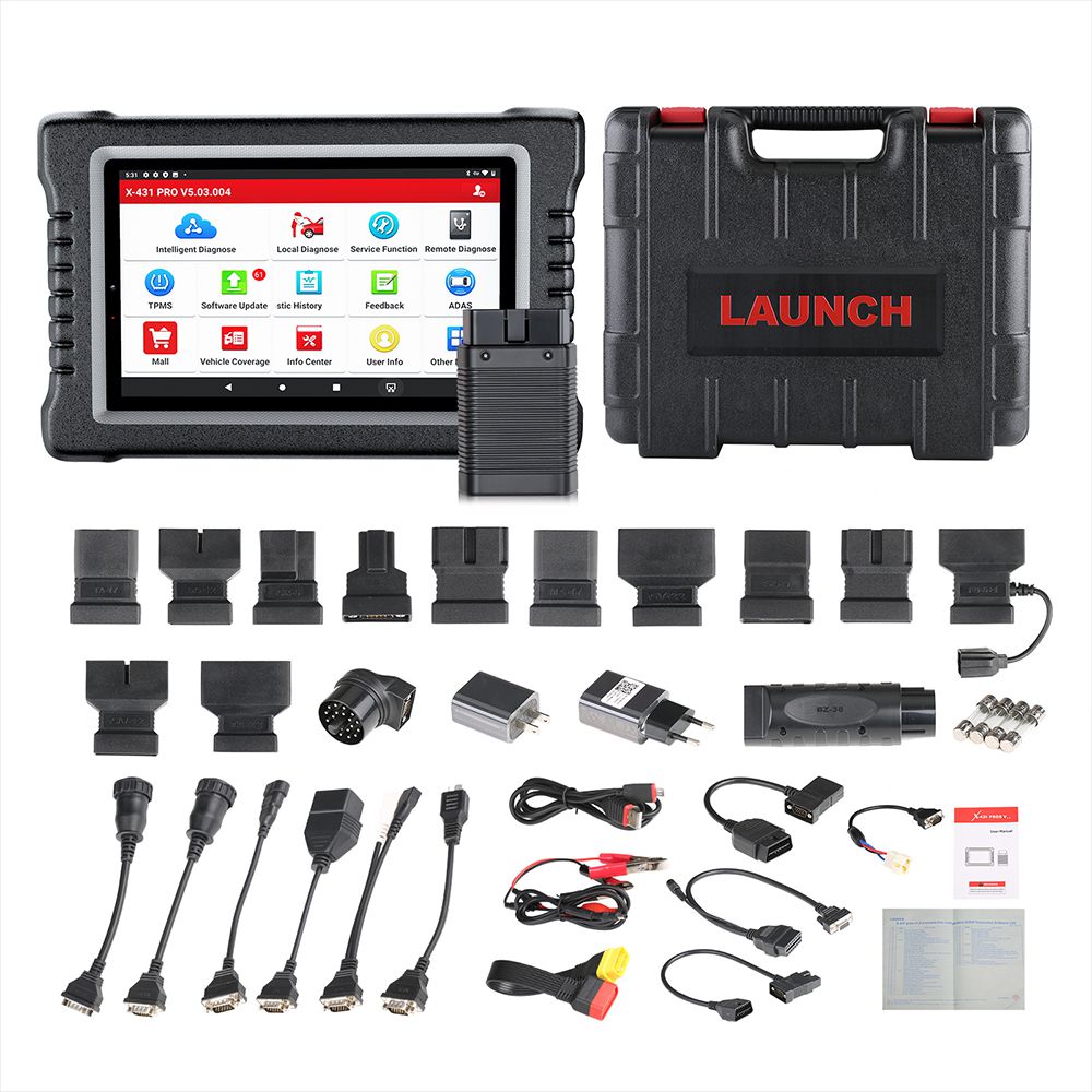 Starten Sie X431 PROS OE-Level Full System Bidirektional Diagnostic Tool Unterstützung Geführte Funktionen