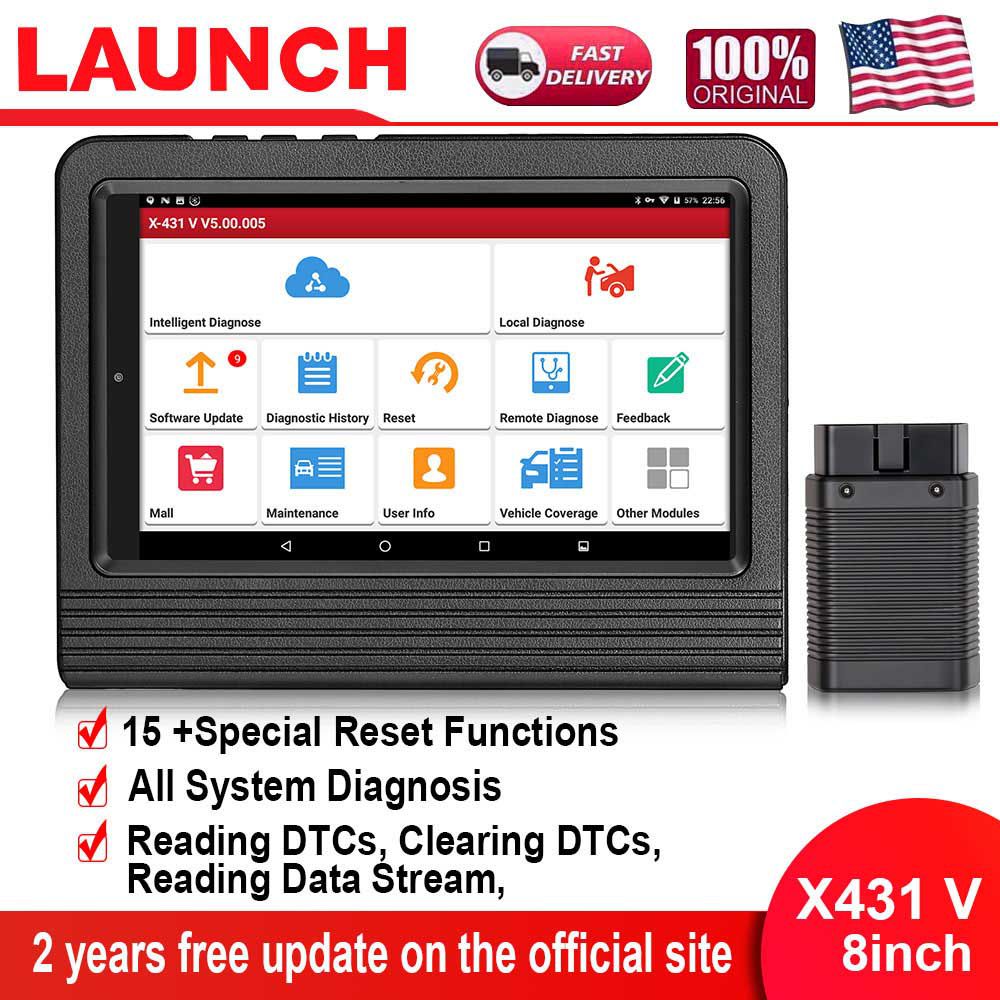 Launch X431 V V5.0 8inch Tablet Wifi/Bluetooth Full System Diagnostic Tool