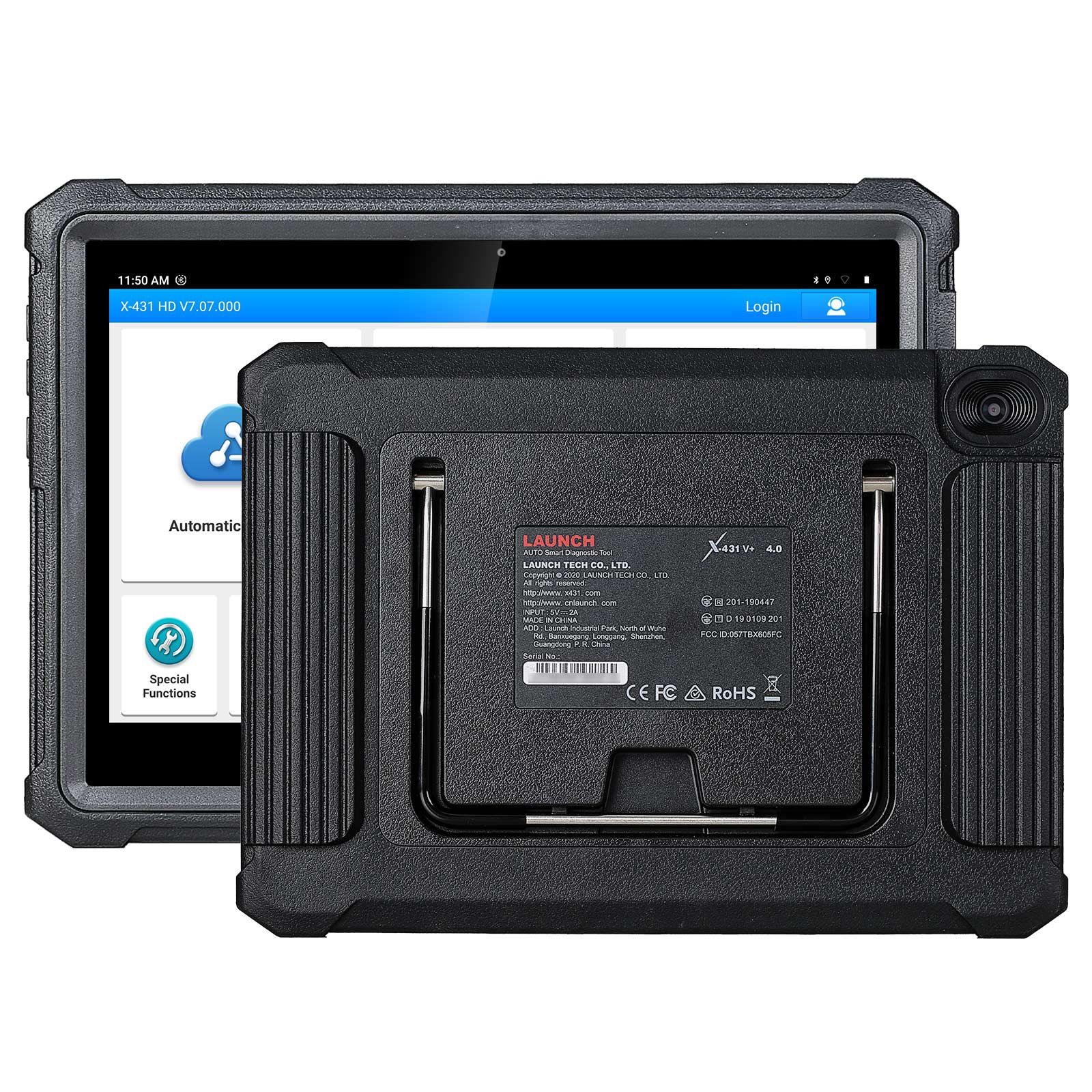 Lanzamiento original x431 v + hd3 WiFi / Bluetooth Heavy truck Diagnosis Tool actualización gratuita en línea