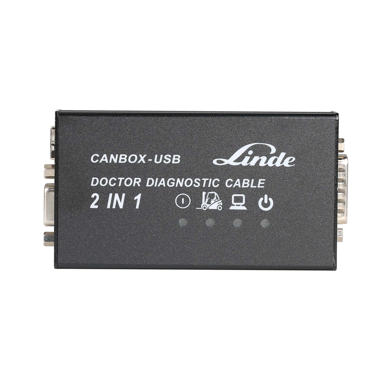 Exclusive Sales Linde Canbox and Doctor Diagnostic Cable 2 in 1 2016 Version