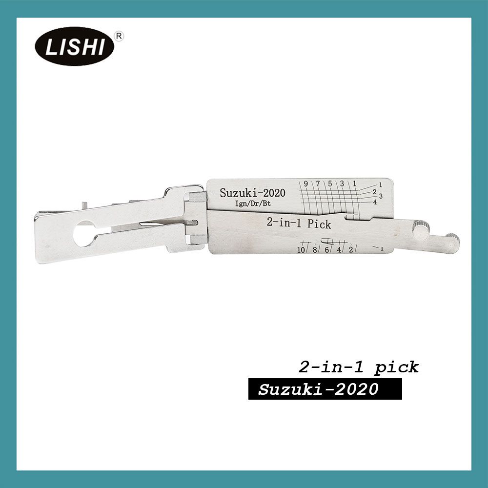 LISHI 2 in 1 Auto Pick and Decoder for Suzuki 2020