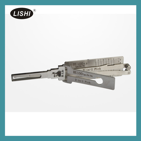 LISHI  Decoder picks new OPEL HU100 2 IN 1