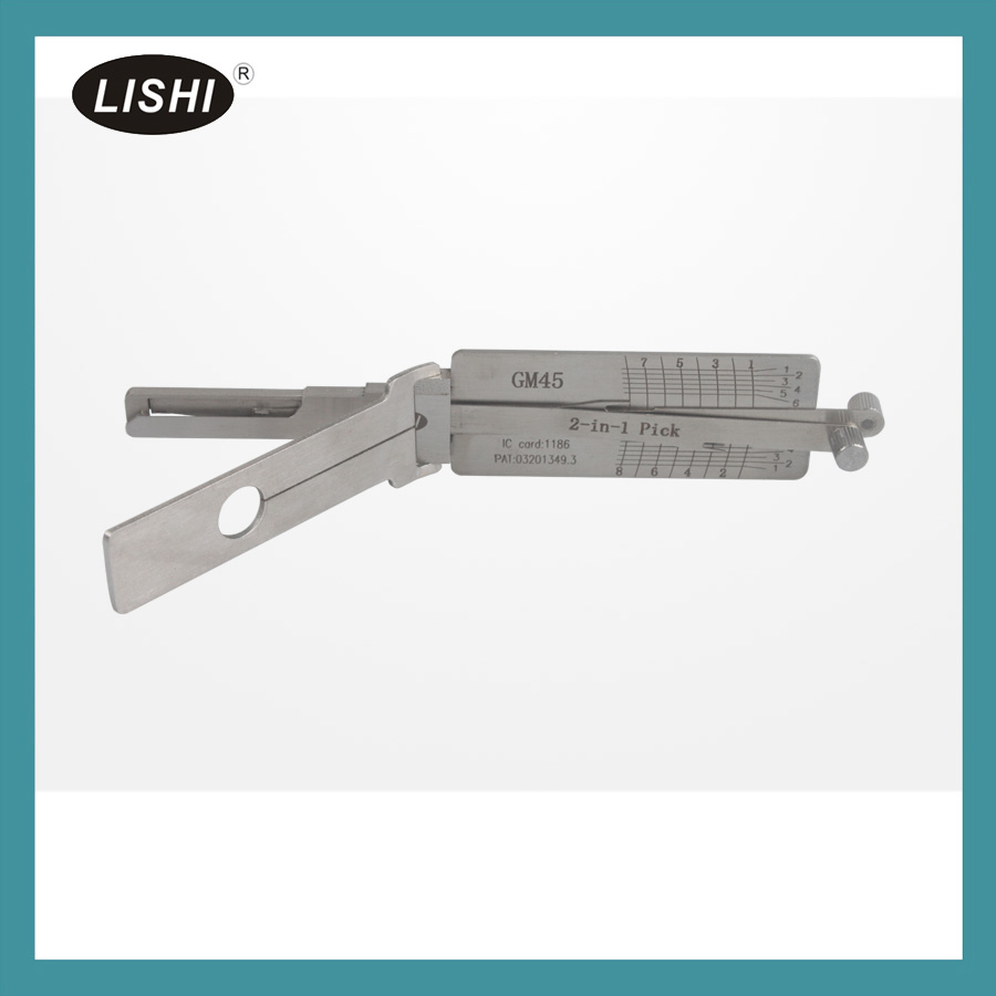 Lishi gm45 2 en 1 Holden recogida automática y Descodificador