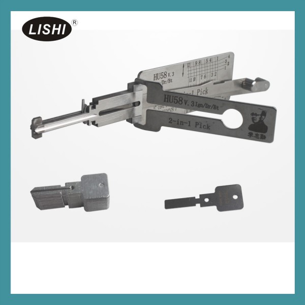 Lishi hu58 2 en 1 BMW recogida automática y decodificador