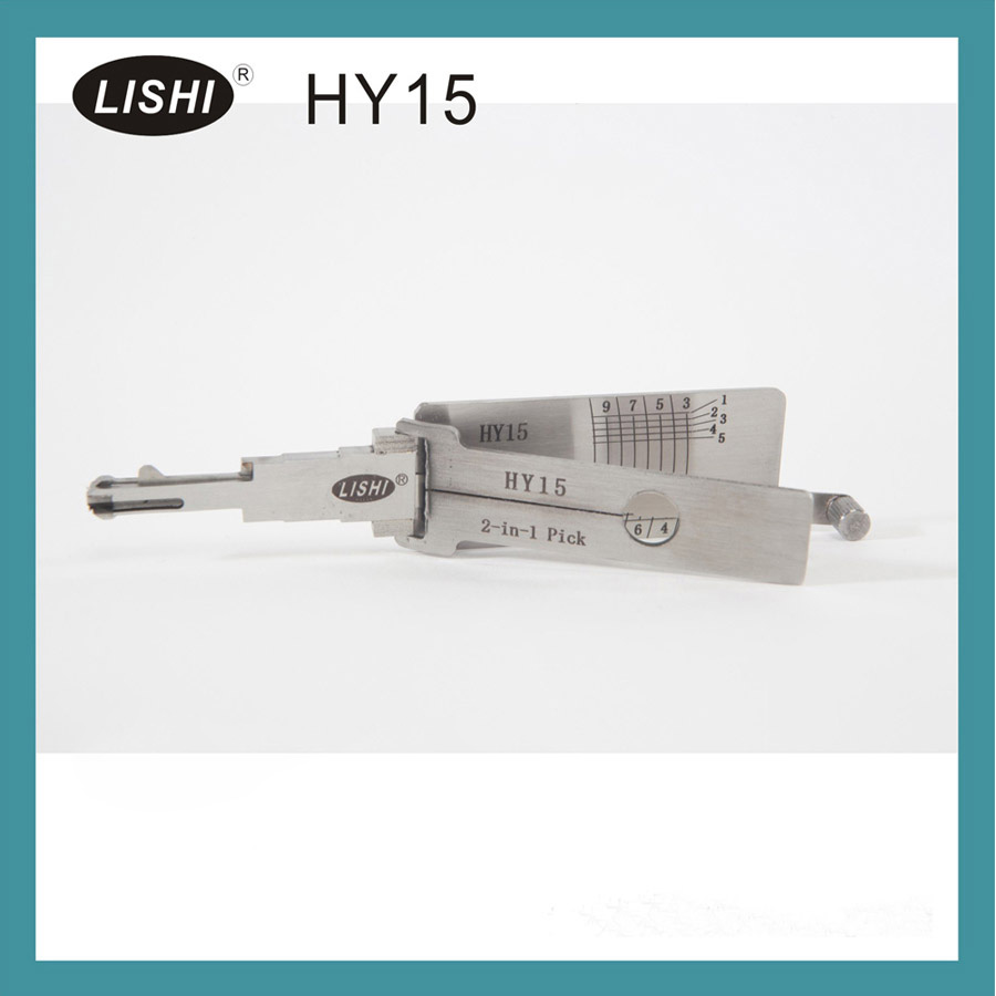 Lishi hy15 2 en 1 recogida automática y decodificador para hynudai y Kia