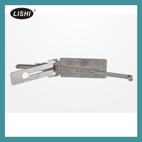 Lishi Ford icf03 dos en uno recogida automática y Descodificador