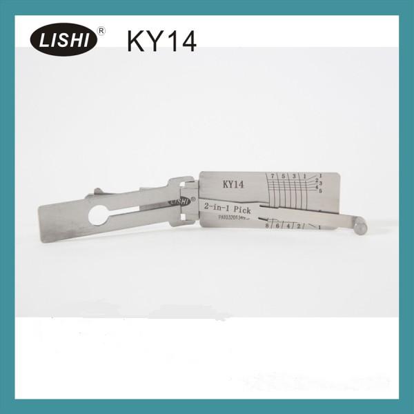 Lishi ky14 2 en 1 recogida automática y decodificador para KIA moderna