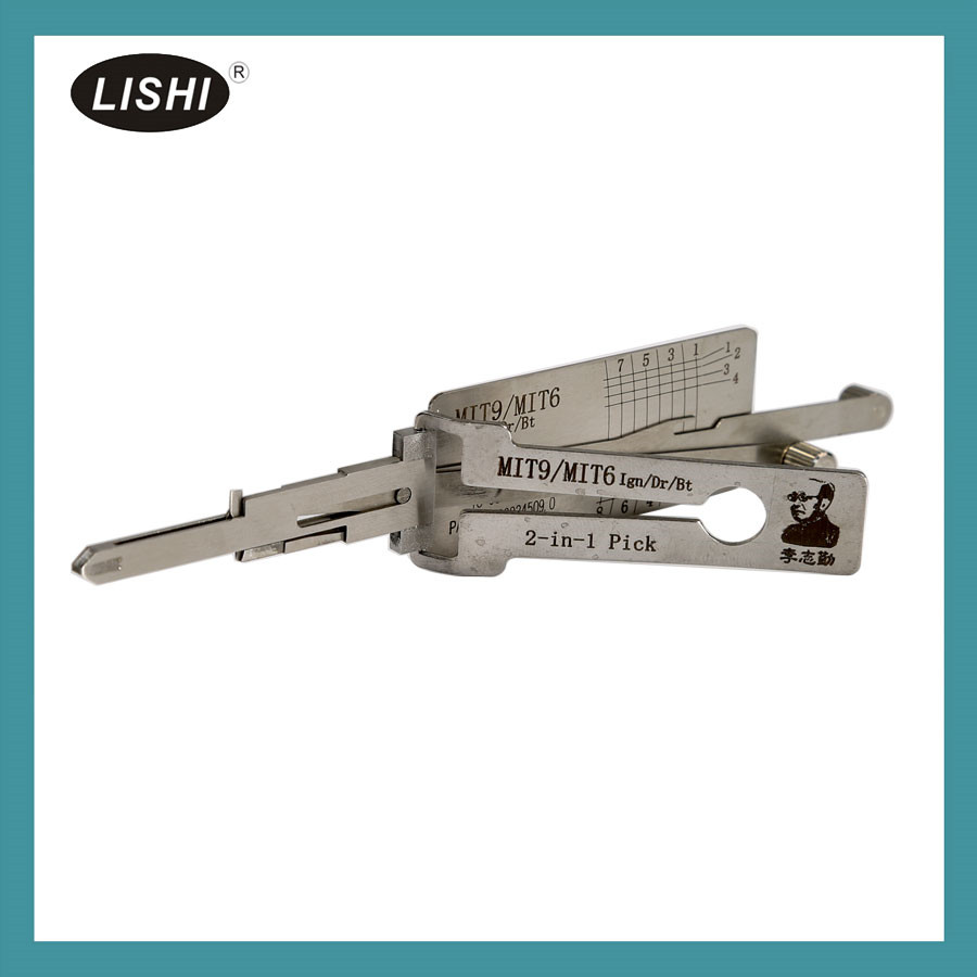 Lishi ky14 2 en 1 moderna recogida automática y decodificador