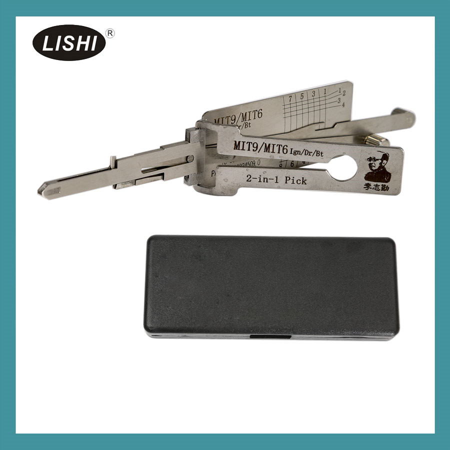 Lishi ky14 2 en 1 moderna recogida automática y decodificador