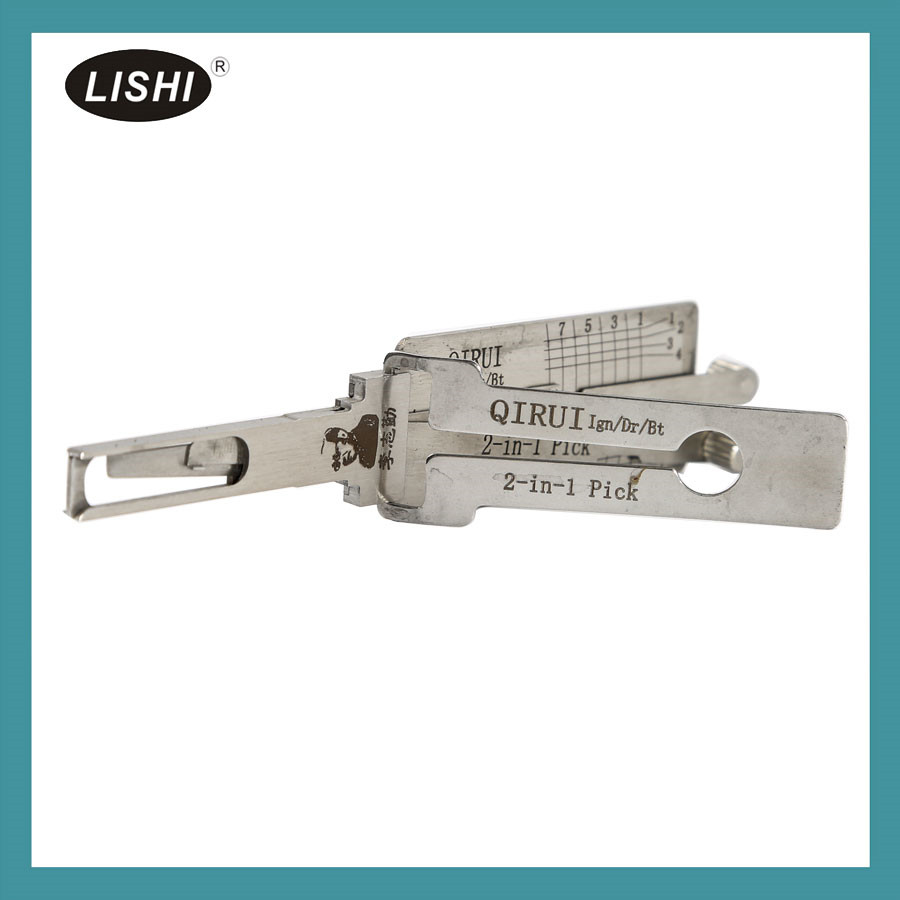 LISHI QIRUI 2 in 1 Auto Pick and Decoder for QIRUI E3 and Huai River