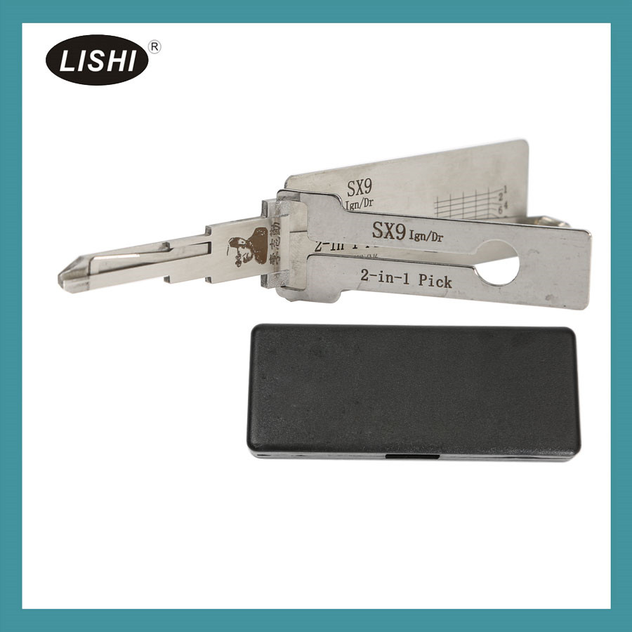 Lishi sx9 2 en 1 recogida automática y decodificador