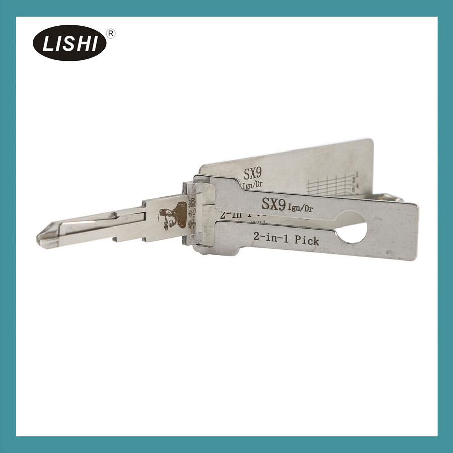 Lishi sx9 2 en 1 recogida automática y decodificador