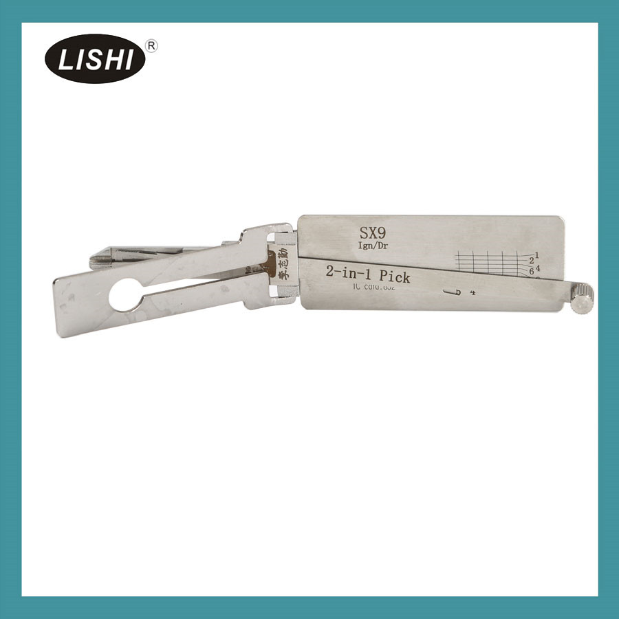 Lishi sx9 2 en 1 recogida automática y decodificador