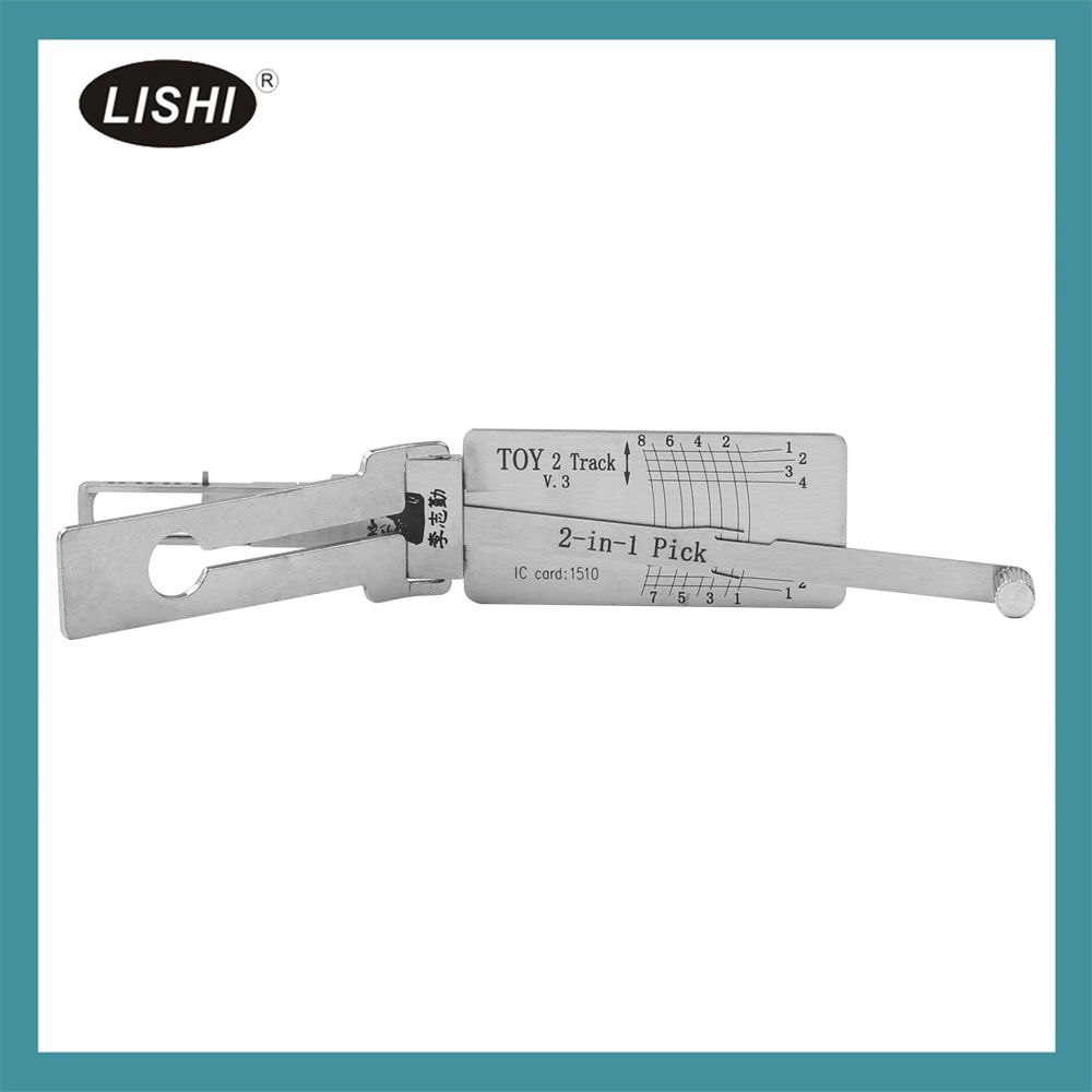 Lishi toy2 Toyota dos en uno recogida automática y decodificador