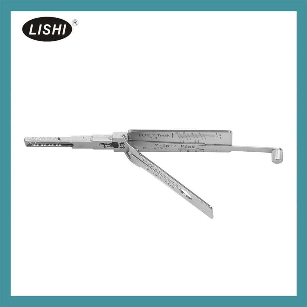 Lishi toy2 Toyota dos en uno recogida automática y decodificador